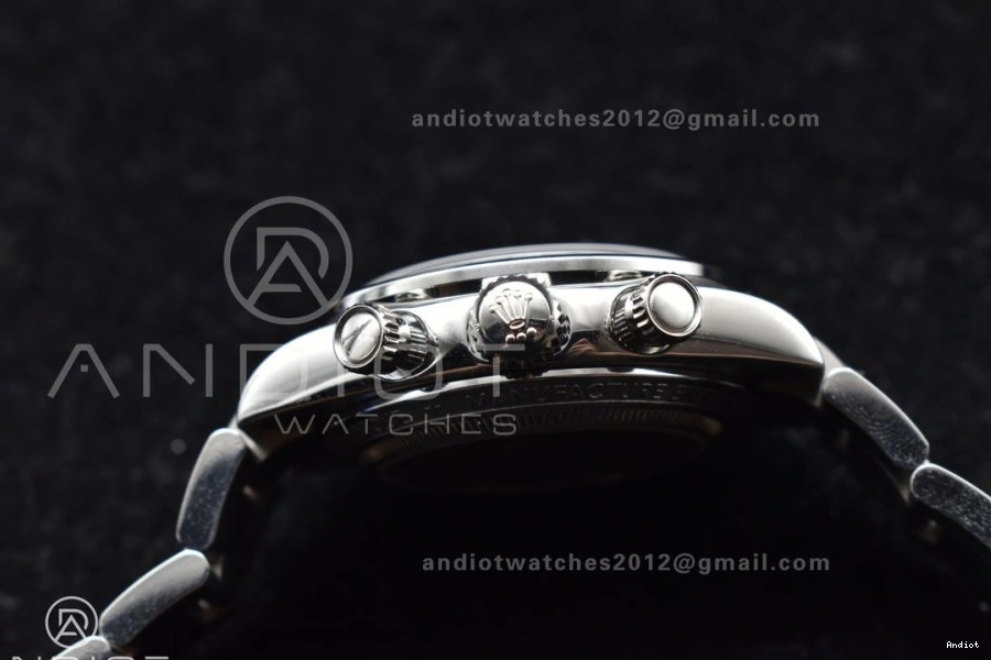 on Daytona Green SS Bracelet ADGF Edition Best A7750 Dial White SS 0425